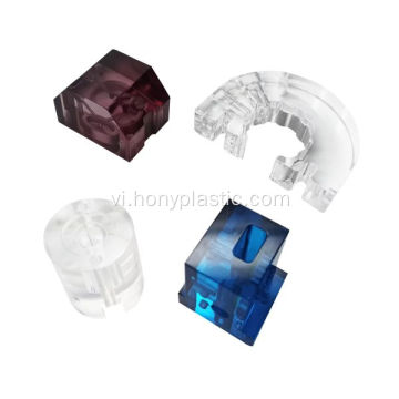 Tùy chỉnh các bộ phận pmma acrylic được gia công bằng cnc